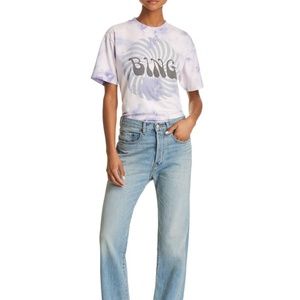 Anine Bing Groovy Tie-Dye Graphic Tee small